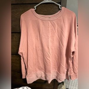 Crew neck sweatshirt - light pink/dusty rose color